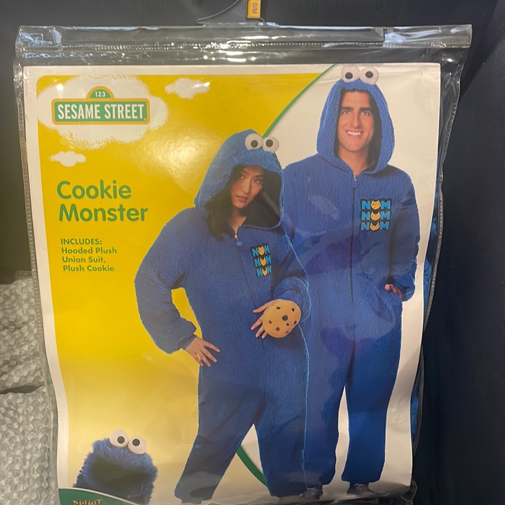 Adult Cookie Monster costume